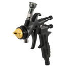 Apollo A7700GT AtomiZer Black Edition Non-Bleed Production HVLP Gravity Feed Spray Gun with 3M 26129 PPS 2.0 Adapter