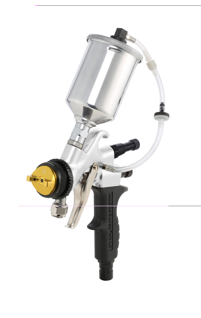 Apollo E7700GTO HVLP Non-Bleeder Gravity Feed Spray Gun with Cup