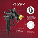Apollo Power-5 VS Five-Stage Variable Power HVLP Turbine System with A7700 Spray Gun