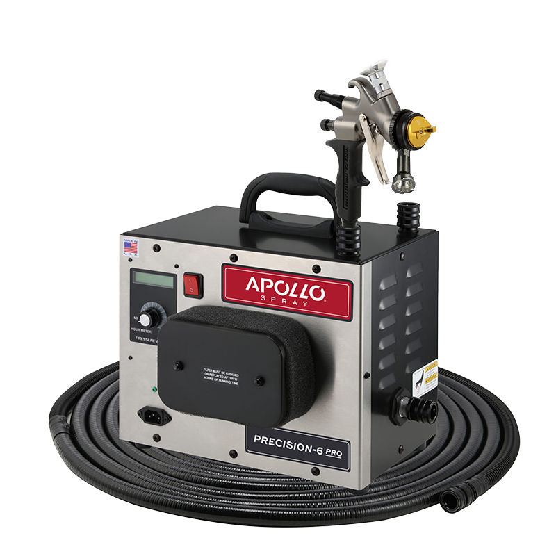 Apollo Precision Apollo Precision-6 PRO PLUS Six-Stage HVLP Turbo Turbine Paint Spray S ...