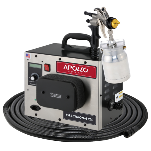 Apollo Precision-6 PRO Six-Stage HVLP Turbo Turbine Paint Spray System with A7700 Sprayer
