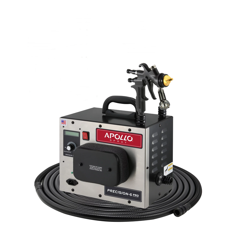 Apollo Precision-6 PRO Six-Stage HVLP Turbo Turbine Paint Spray