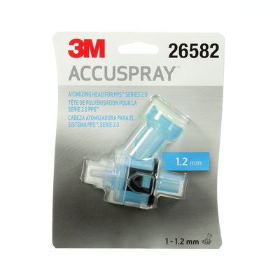 3M 26582 Atomizing Refill Nozzle PPS Series 2.0 Blue