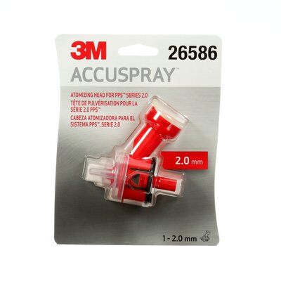 3M 26586 Atomizing Refill Nozzle PPS Series 2.0 Red